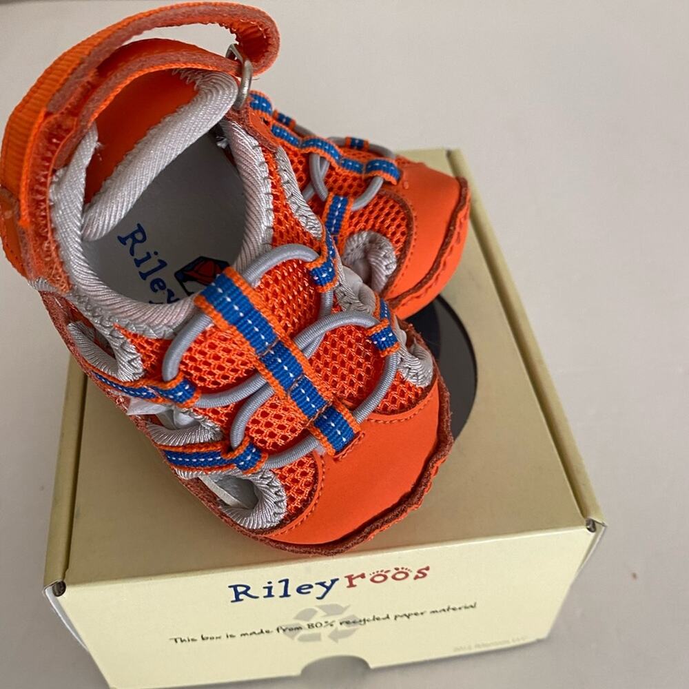 NIB Riley Roos Patrick in orange 3-6 months